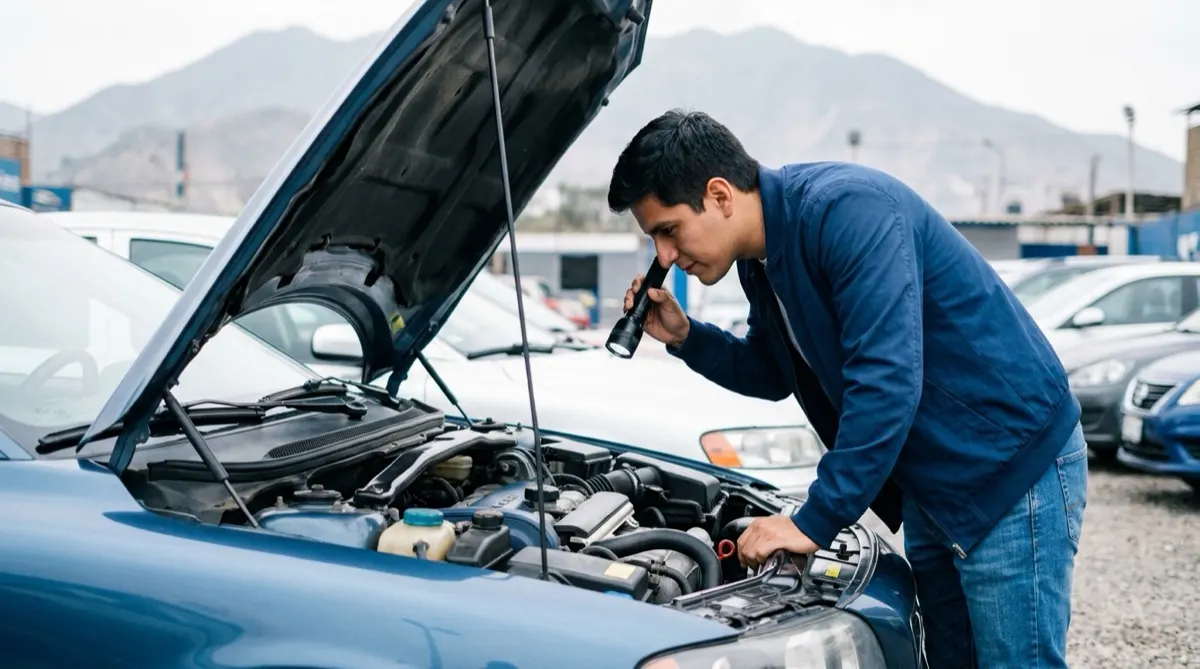 Qué revisar antes de comprar un auto usado en Perú: checklist completo